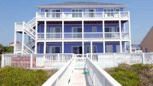 oceanfront luxury vrbo emerald isle vacation rentals pool decks
